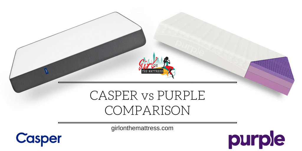 Casper vs Purple Mattress Comparison
