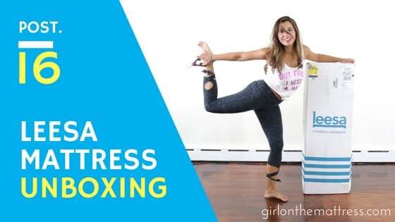 Leesa Mattress Unboxing Review