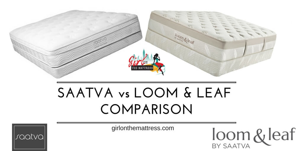 Saatva vs Loom and Leaf Mattress Comparison