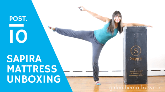 Sapira Mattress Unboxing - and a fun video review